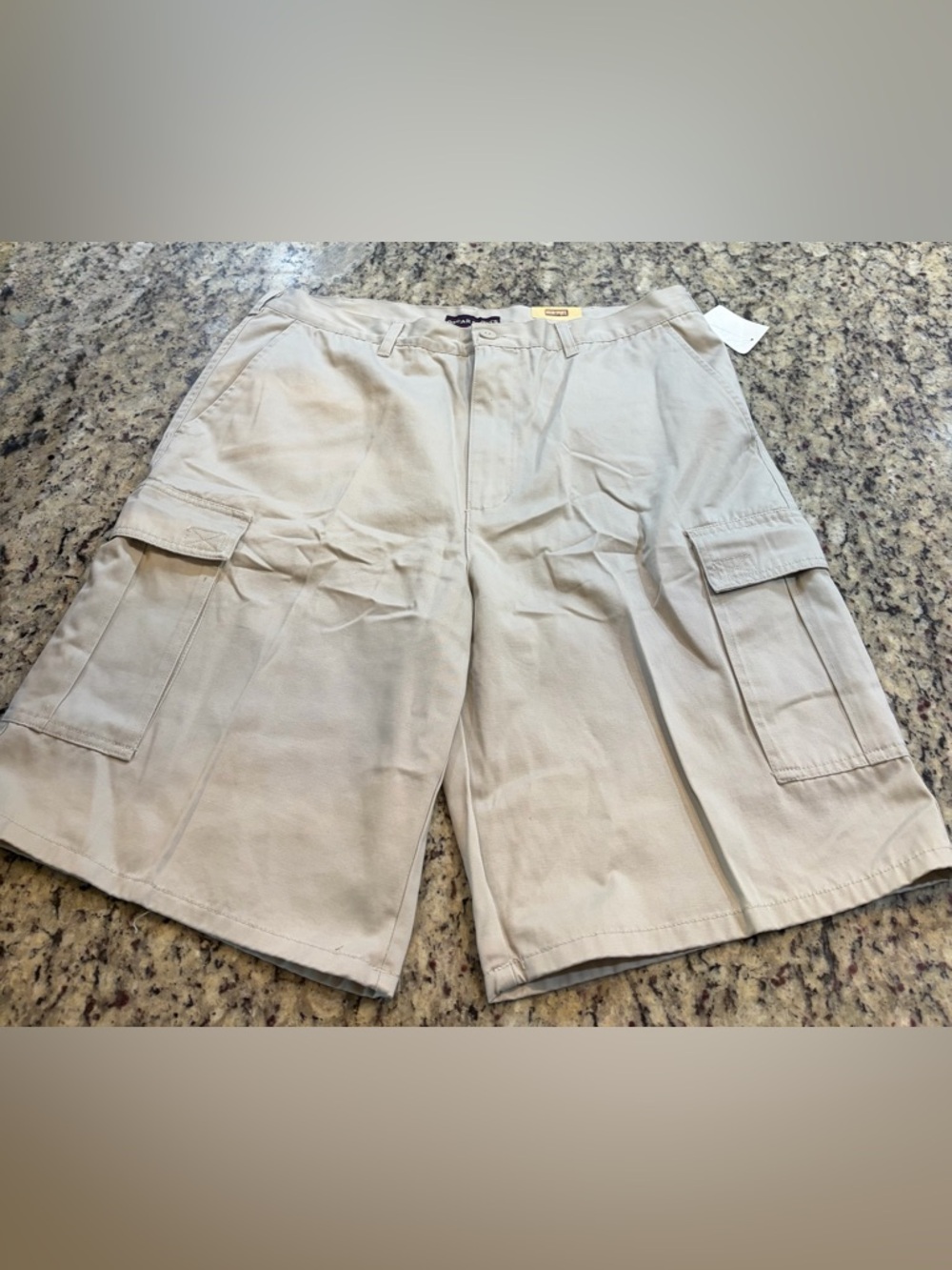 Men's Cargo Shorts - Light Gray